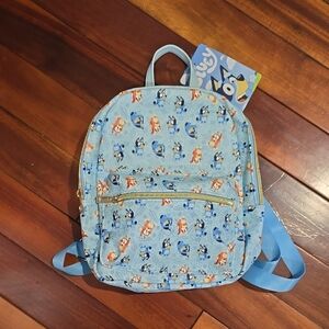 NWTs Bluey and Bingo Tropical Mini Backpack